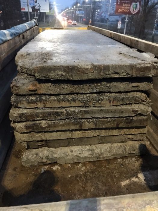 Плита дорожная 16х3000х1500 16х2000х3000