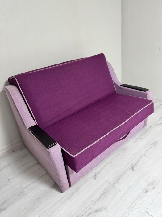 Диван розкладний для спальні, 120см шириною