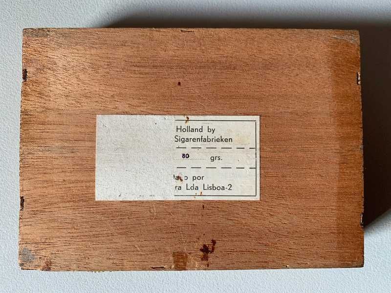 Caixa de Charutos Antiga