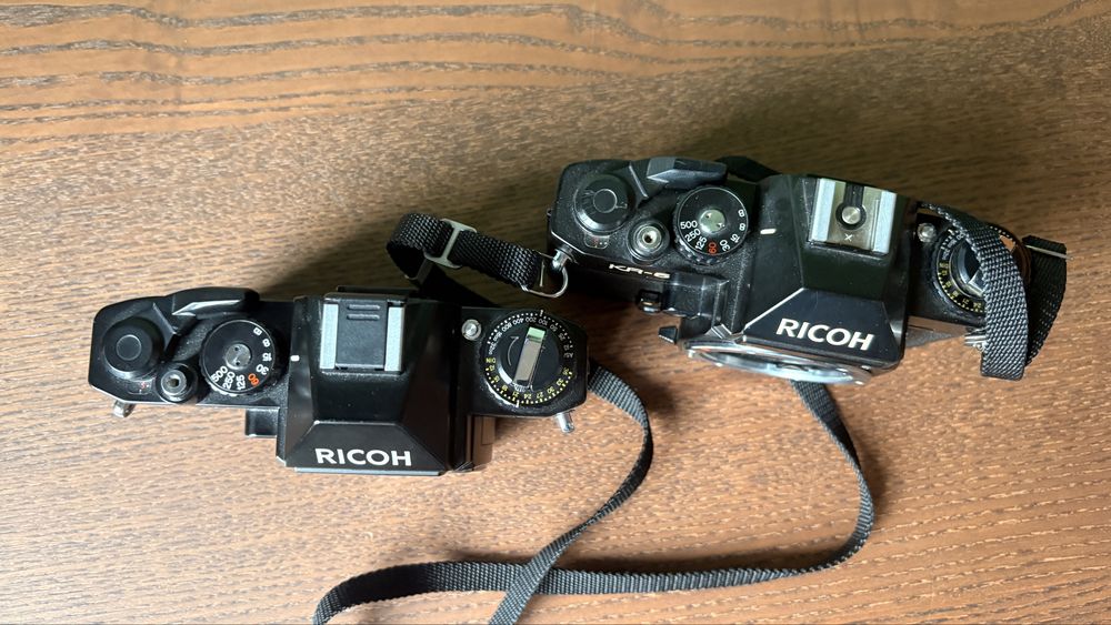 Ricoh KR-5 + Riconar 55mm dwie sztuki