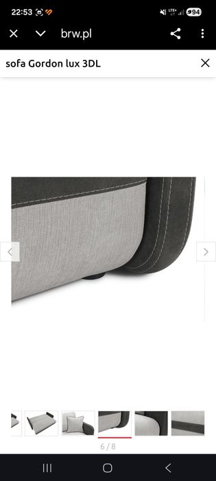 Sofa Gordon Lux 3 DL