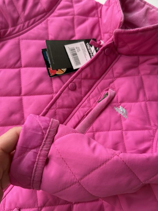 Куртка демі для дівчинки стьобана 9-10 р