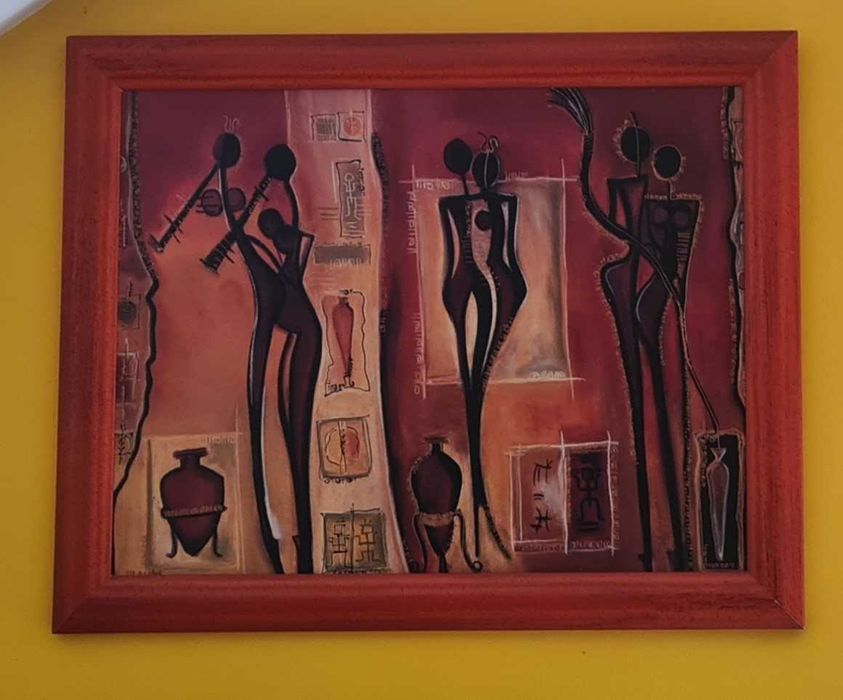 Obraz Etnika Afryka 2 rodzaje motyw afrykański