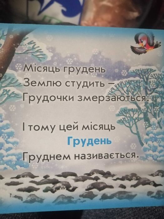 Книга для дітей "Пори року"