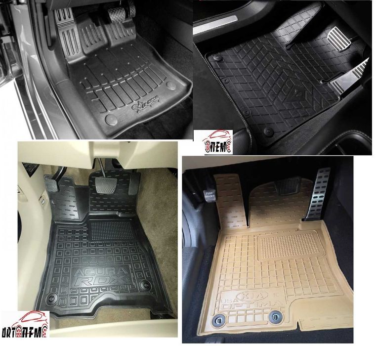 Килимки салону Acura MDX TLX RDX Alfa Romeo альфа ромео Stelvo акура