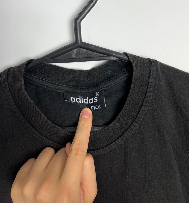 Tshirt Adidas Center Logo Vintage 90’s Stripes Koszulka