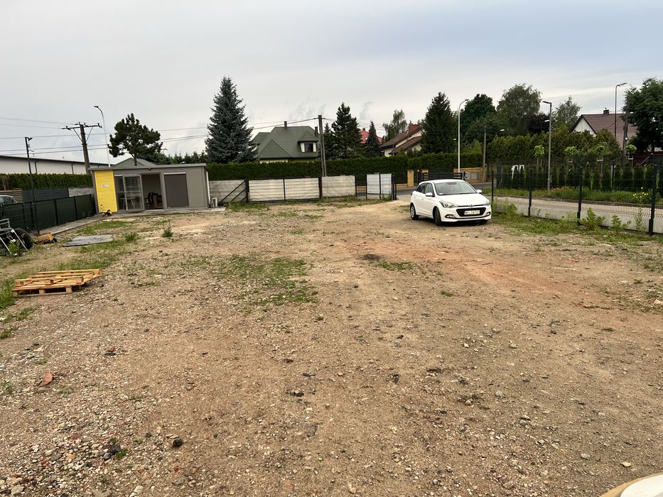 Wynajem placu parking  przy S7 i S8 monitoring