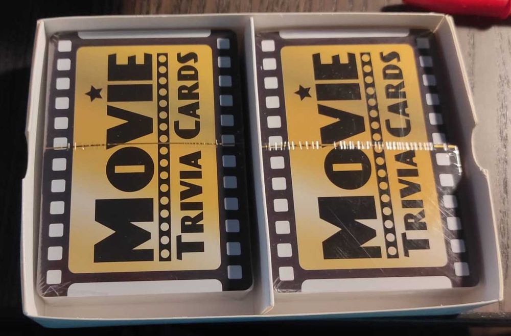 Jogo MOVIE Trivia Cards - Novo