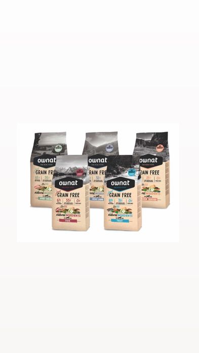 LOJA!! Ownat just grain free cao dog 14kg NOVO!