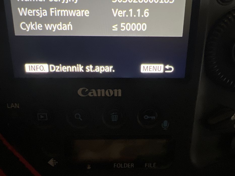 Canon EOS 1DX mark II