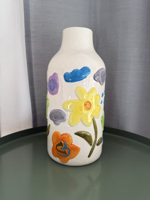 Vaso de cerâmica artesanal