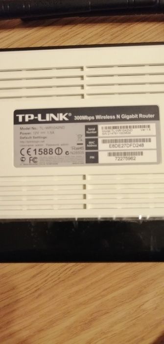 Router TP-Link 300Mbps TL-WR1042ND