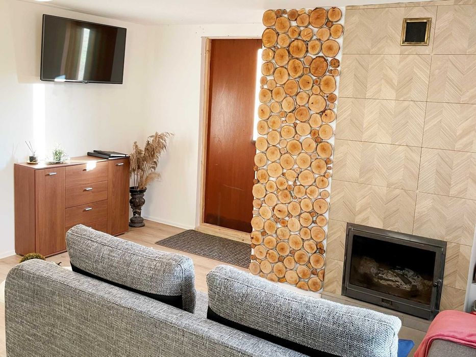 Domek z kominkiem i sauną w Leśnej Polanie- wolne Święta