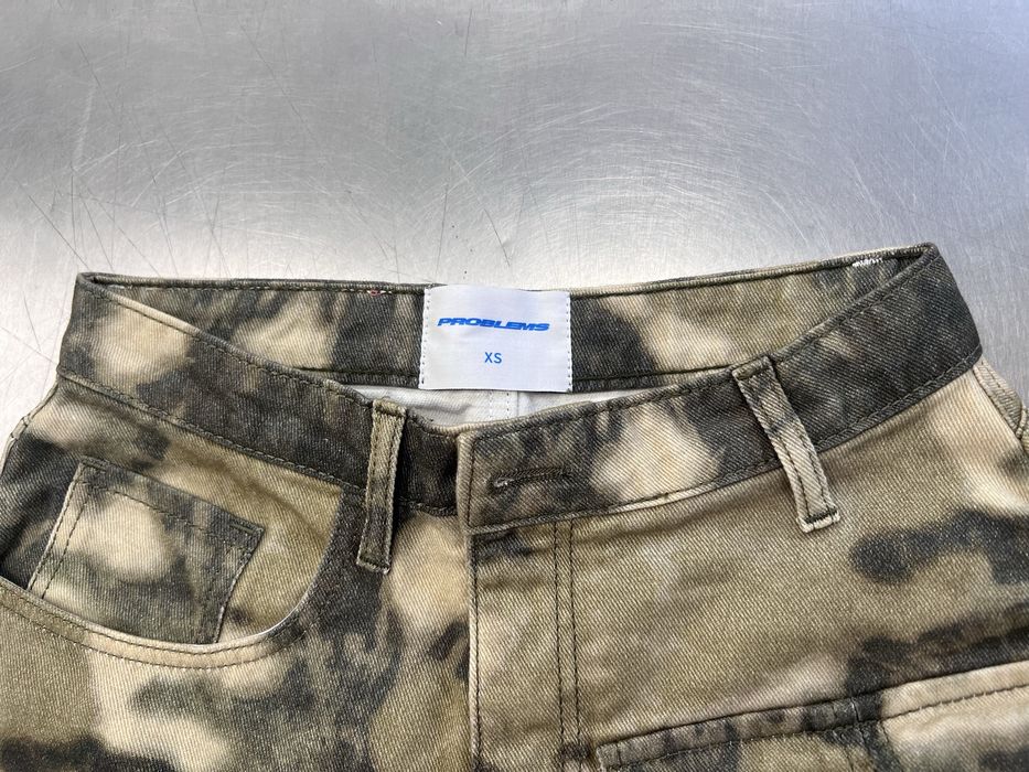 Карго-шорти Problems камуфляж XS широкі military streetwear