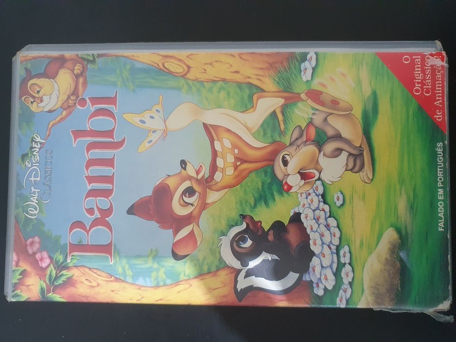 Belissimos filmes infantis em cassete VHS