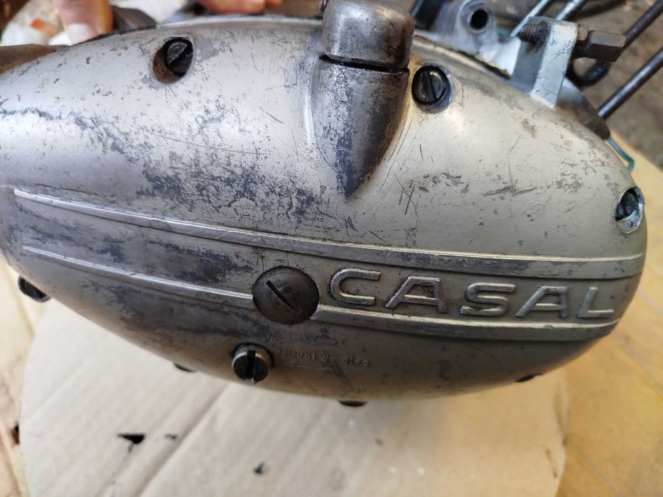 Casal 4 motor cabeça repolho farol g lamas suspensao malas parabrisas