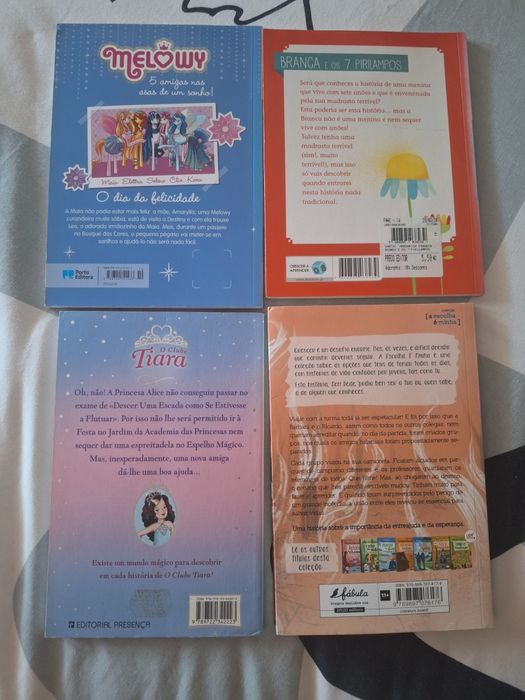 Vários livros infantis