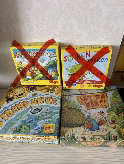 Дитячi настільні ігри haba, djeco, zoch