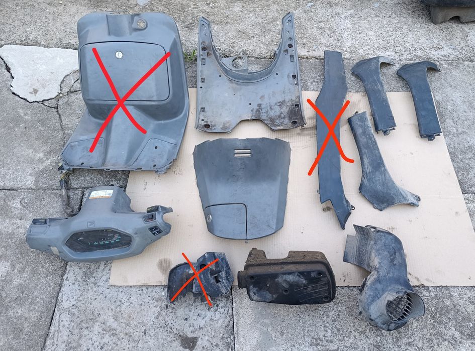 Разбор Honda Lead AF20