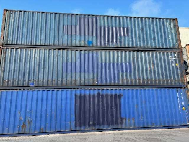 Kontener morski magazynowy budowlany 40 DV używany – TS-CONT