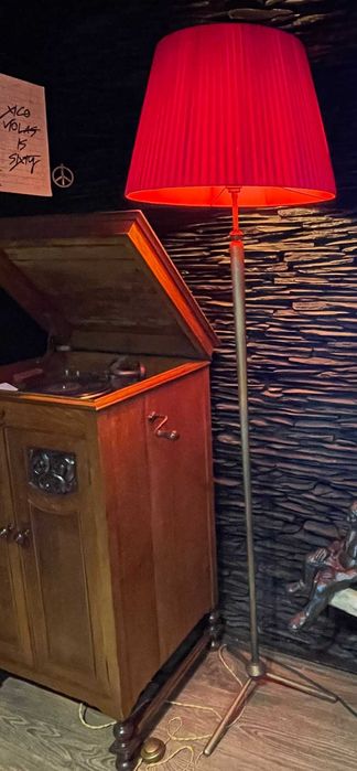 Candeeiro latão envelhecido MACIÇO