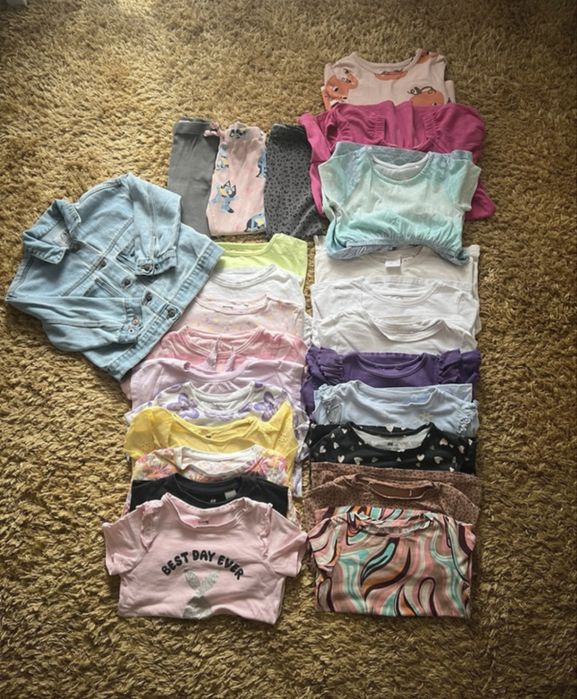 Paczka ubrań 104-110 Zara, H&M, Sinsay, Smyk