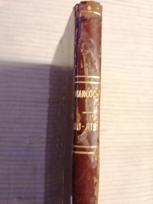 Livro antigo de Jiu Jitsu 1912