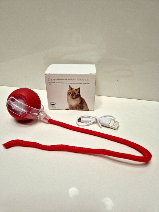 Interaktywna piłeczka dla zwierząt