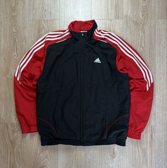 Adidas Vintage Męska M Kurtka Wiatrówka Light Jacket Rap Streetwear