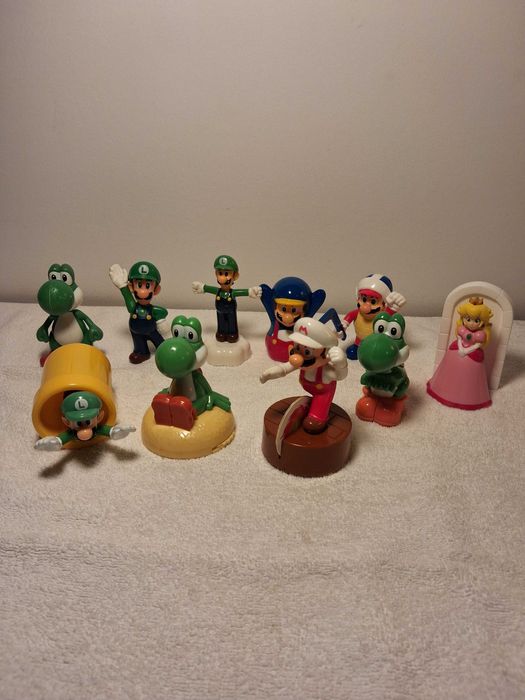 Figuras Super Mário Mc Donald's