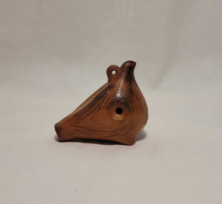 Gwizdek Ptaszek z gliny