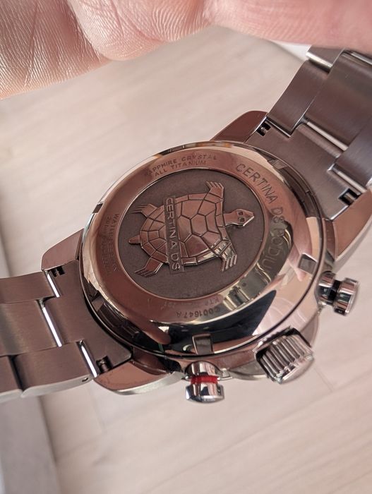 Zegarek Certina DS Podium Big Chrono Titanium 44mm FullSet
