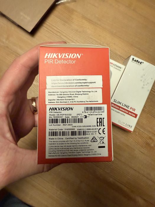 Czujniki ruchu pir alarm Satel