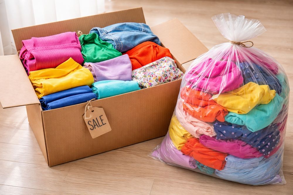 Paka ubrań Markowych  Mix Marek  Mix rozmiarów  25 sztuk