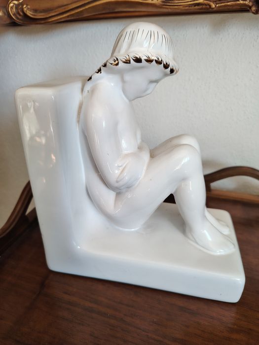 Encosto para Livros em Porcelana