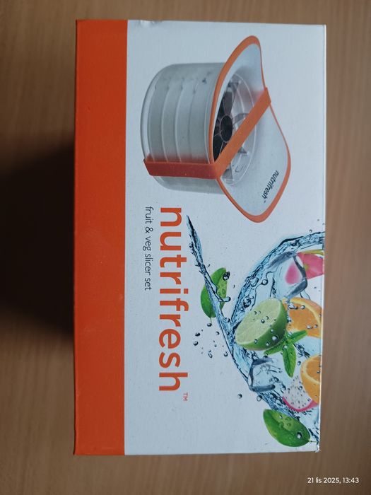 Zestaw krajalnic do owoców i warzyw Nutrifresh – 4 akcesoria