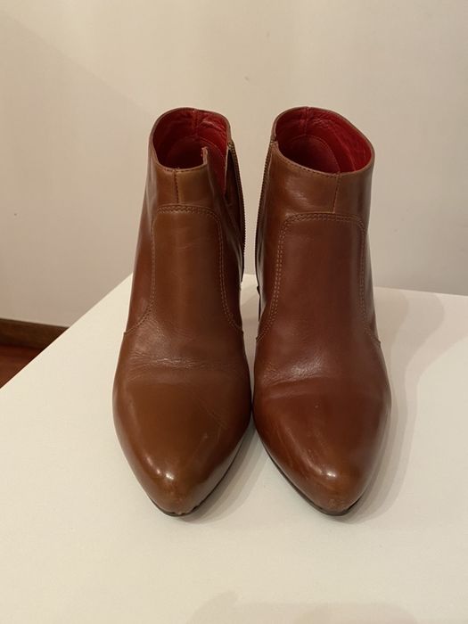 Botki skórzane Kazar 40