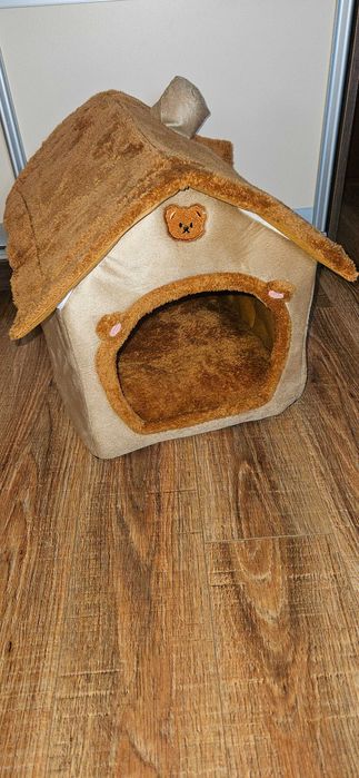 Мякий домік для собаки чи кота