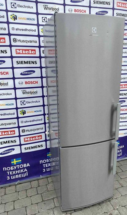 Холодильник б/в Electrolux 323л металік з Європи ГАРАНТІЯ #08256