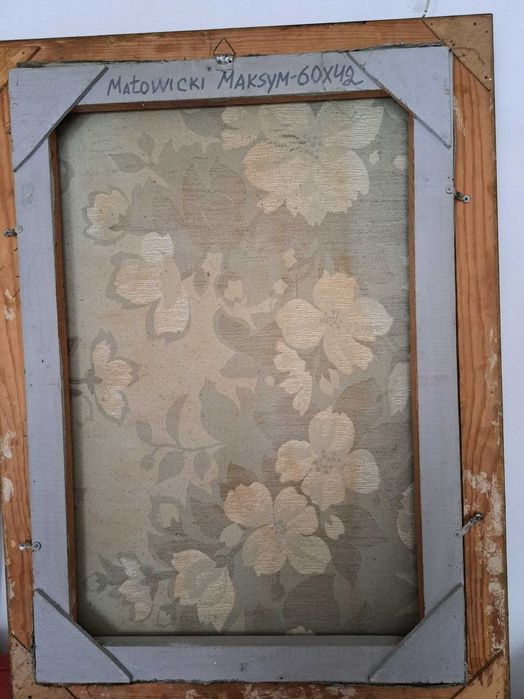 Martwa natura piekna 60x42 cm. olej