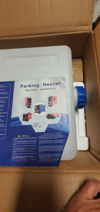 Aquecedor de estacionamento