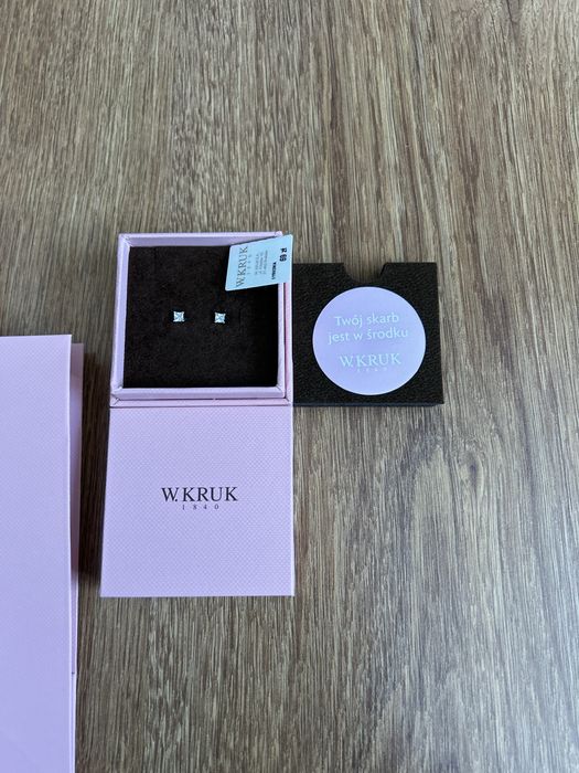 Kolczyki Srebrne W.Kruk. - Nowe z metką