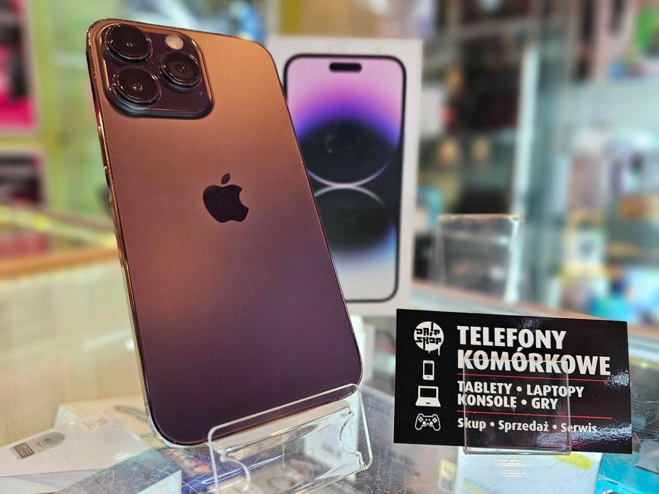 Iphone 14 Pro Max 128GB Bat:93% Gwarancja/SklepGSM/Lwsk