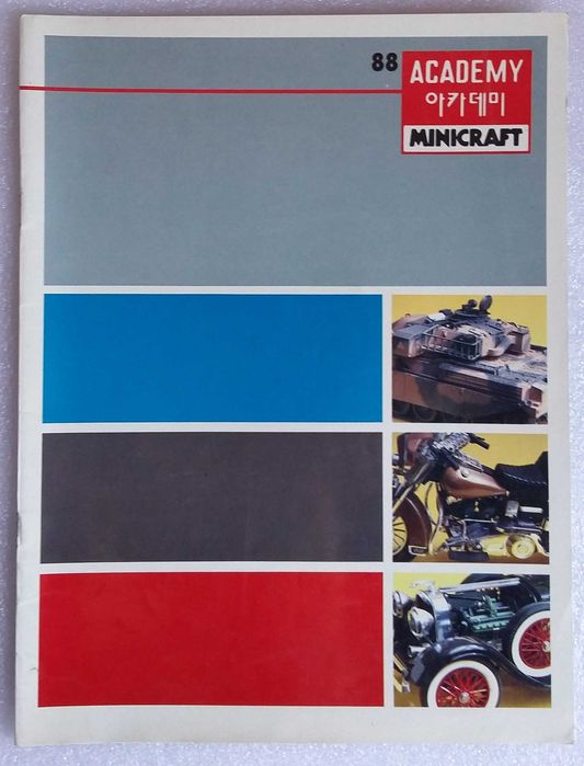 Catálogo Academy Minicraft de 1988