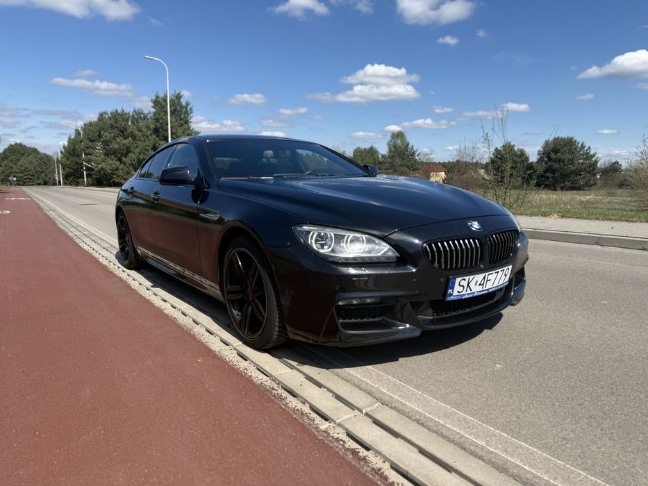 Bmw 6 m 640d xd po pelnym serwisie faktura vat fv super stan okazja