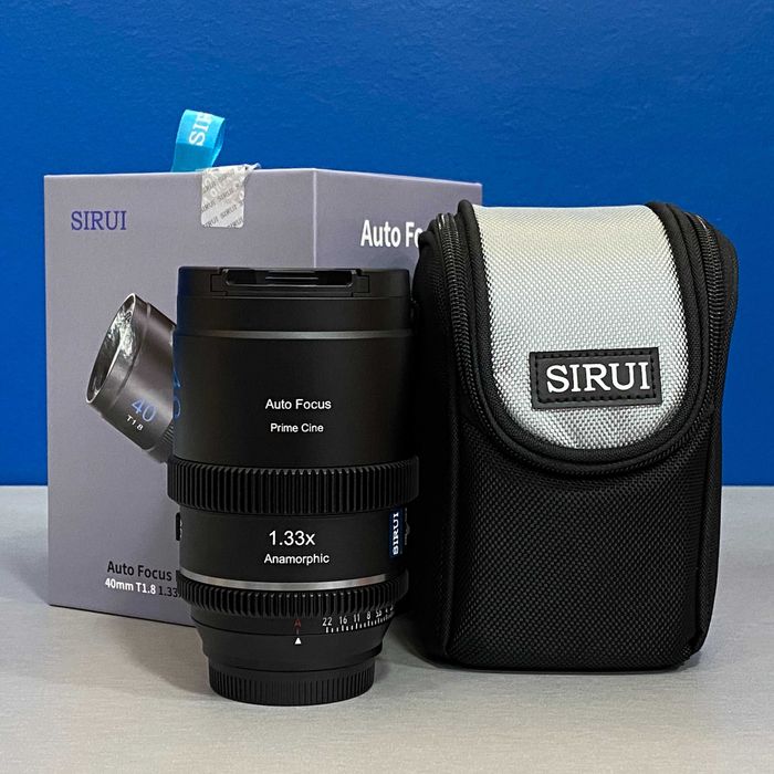 SIRUI 40mm T1.8 1.33x S35 AF Anamorphic (Sony E-Mount) - NOVA