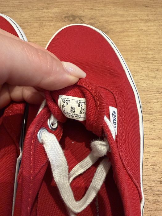 Buty Vans rozmiar 39