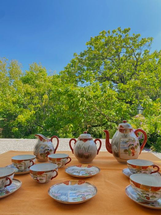 Serviço de Chá em porcelana