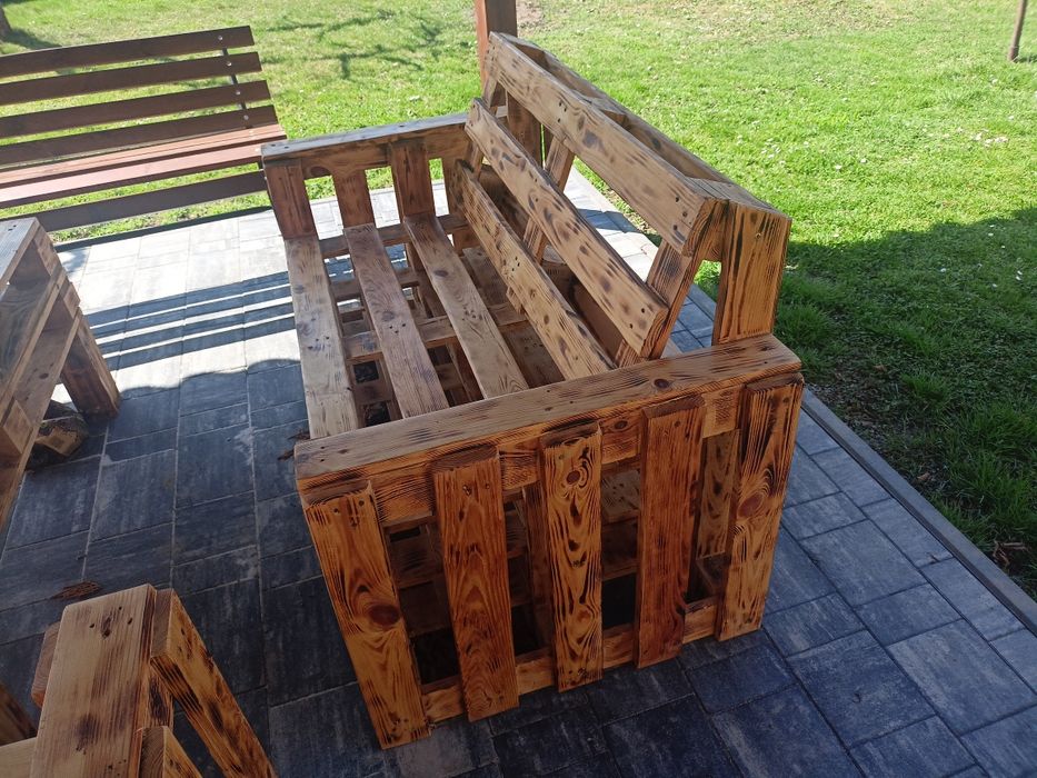 Meble ogrodowe z palet