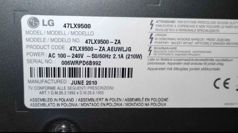 Televisão LED LG